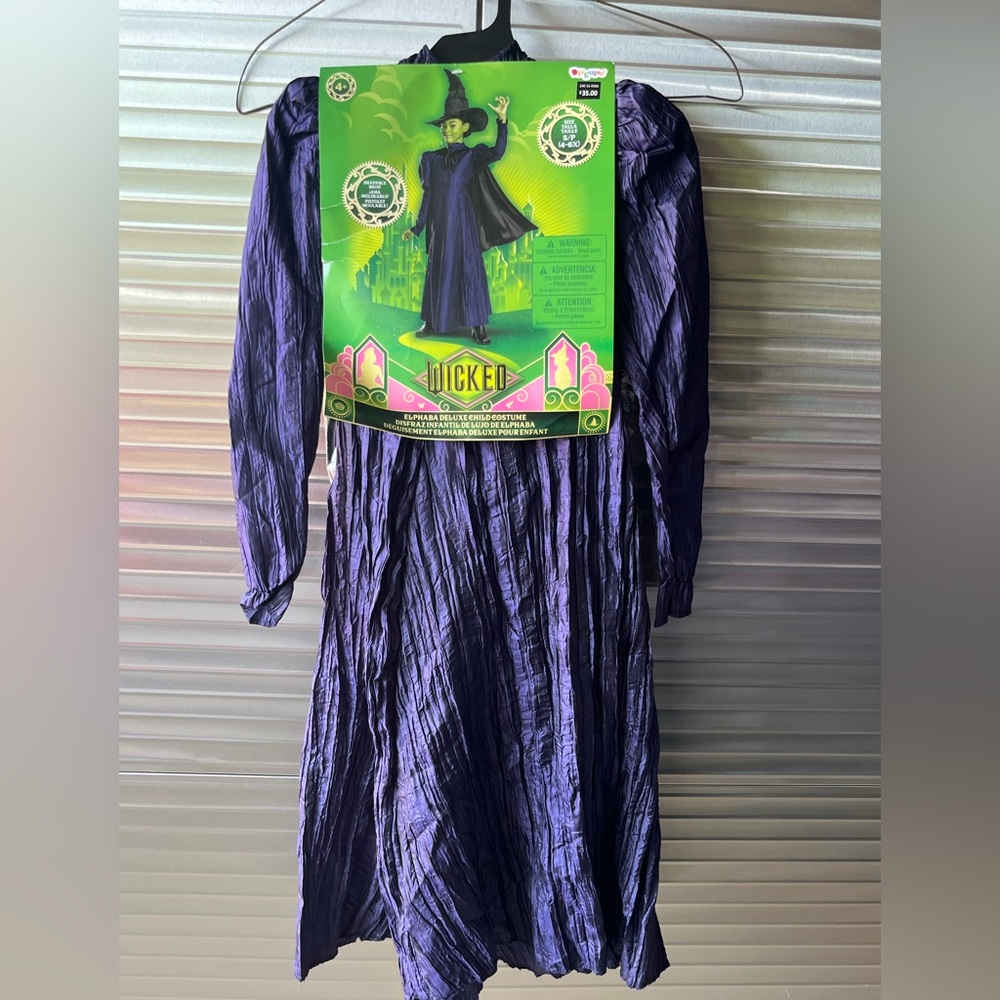 Wicked Witch Costume Dress -Purple
